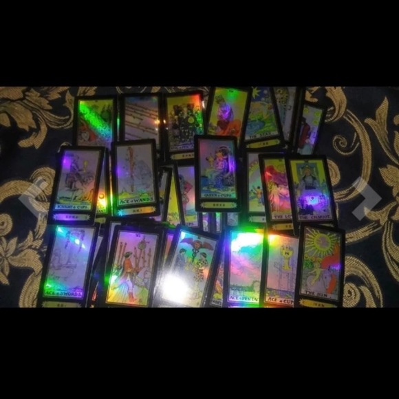 Tarot holographic deck Cards for Beginner Deck New - Picture 4 of 5